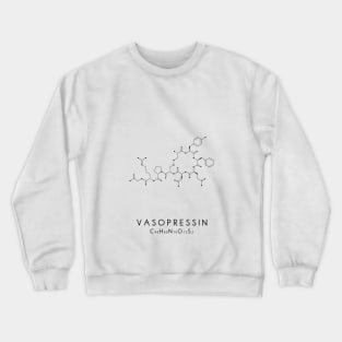 Vasopressin Molecular Structure - White Crewneck Sweatshirt